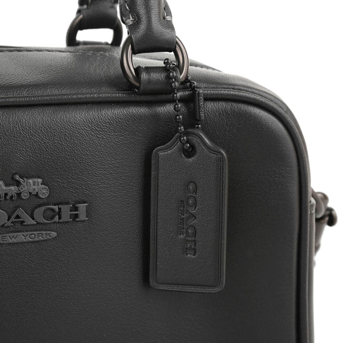 コーチ COACH ショルダーバッグ スムースカーフレザー SATCHEL