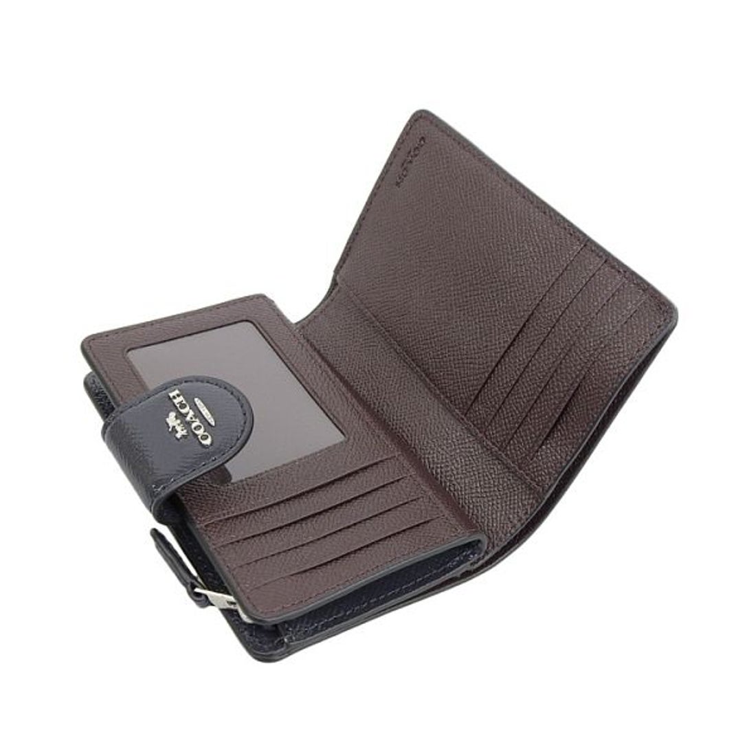 コーチ COACH 二つ折り財布 （ブラック） -waja bazar - 海外