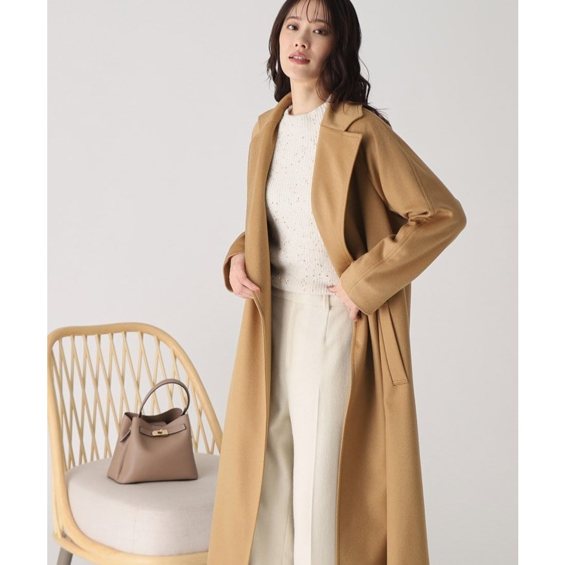 クードシャンス COUP DE CHANCE 【カシミヤ100％／日本製】大人の