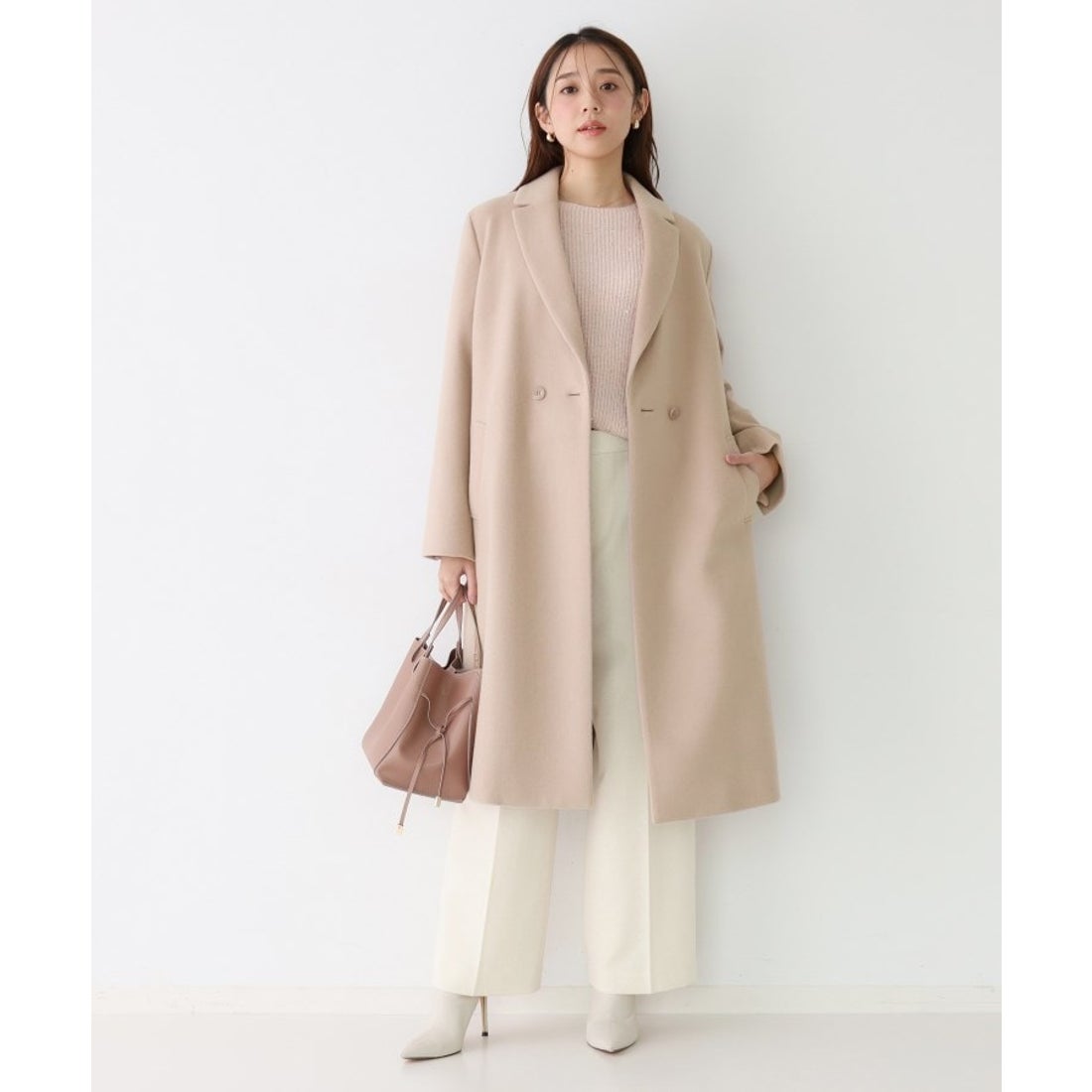 クードシャンス COUP DE CHANCE 【日本製】チェスター風コート