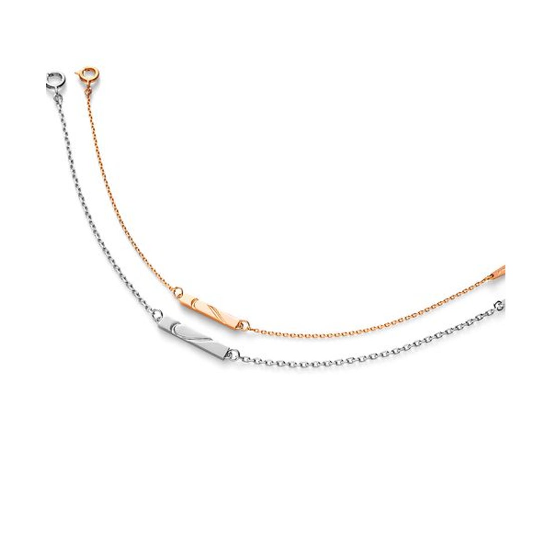 カナルヨンドシー Canal4℃ シルバー ペアブレスレット【Lady's