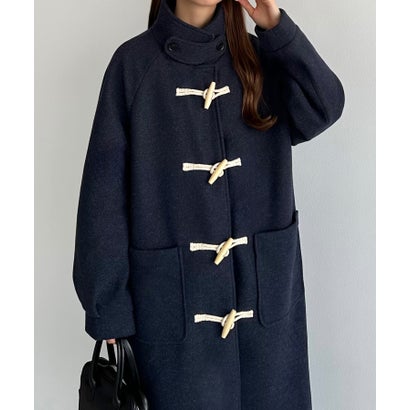 カラウティア callautia callautia オーバーダッフルコート （ネイビー