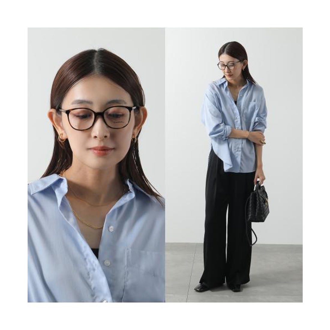 シャネル CHANEL CHANEL メガネ 3432 ボストン型 セルフレーム CC