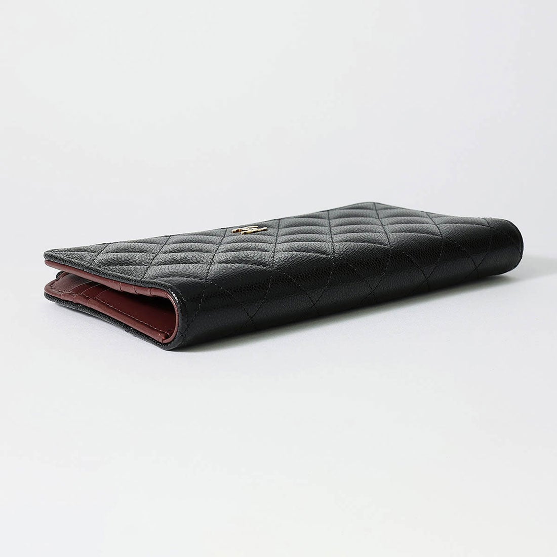 シャネル CHANEL 長財布 キャビアスキン ロングウォレット AP3877