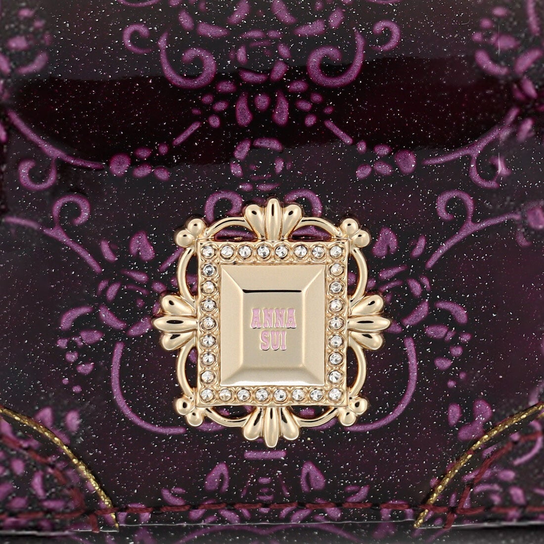 アナスイ ANNA SUI ルーミー キーケース （パープル） -人気ブランドの