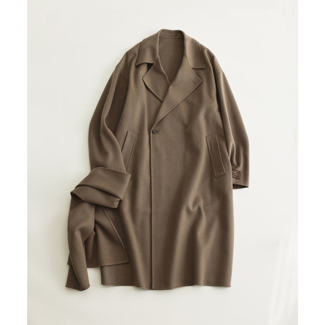 アダム エ ロペ ADAM ET ROPE' 《マフラー付き》メリノウール ダブル