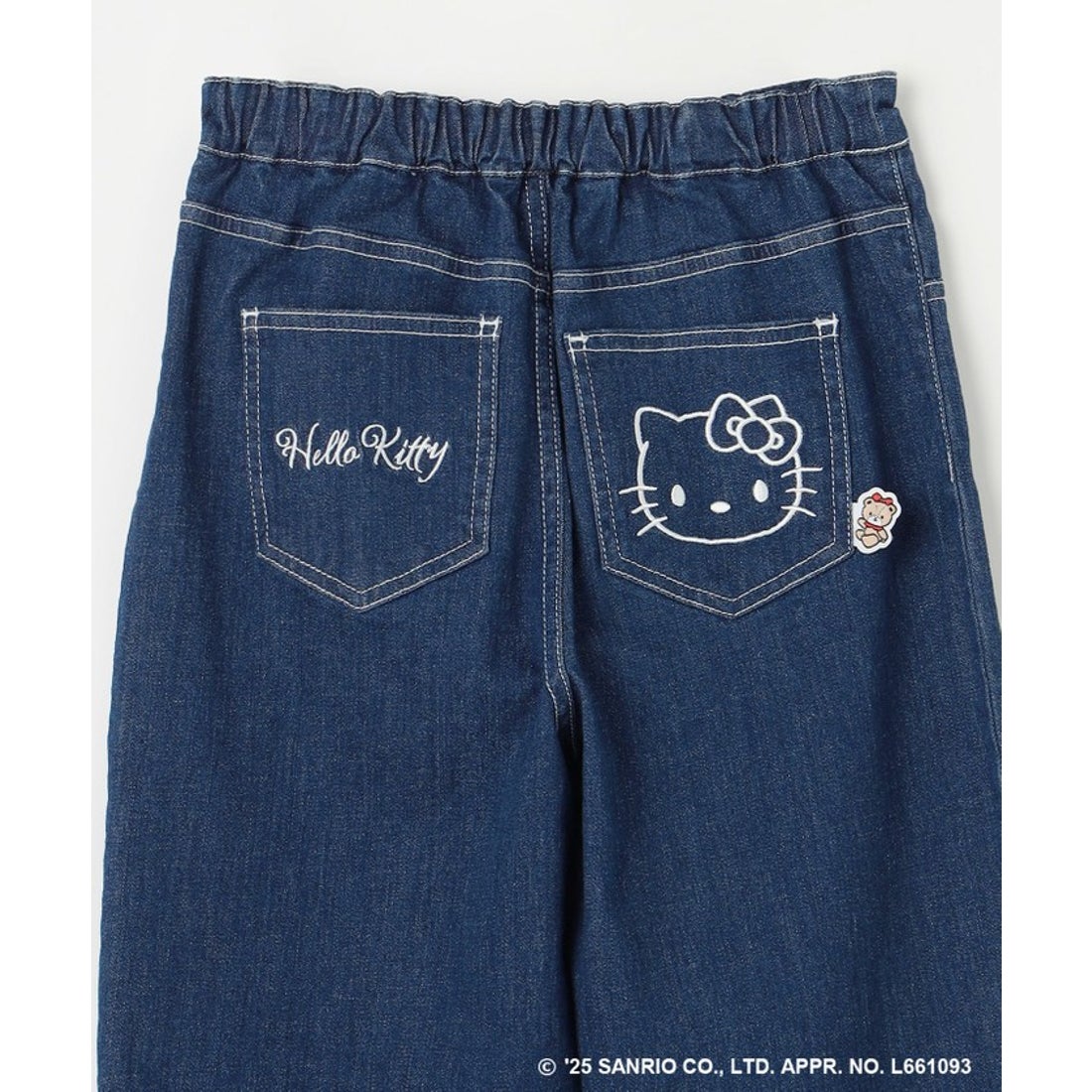エニィ ANY 【ハローキティ×ANY KIDS】デニムワイドパンツ