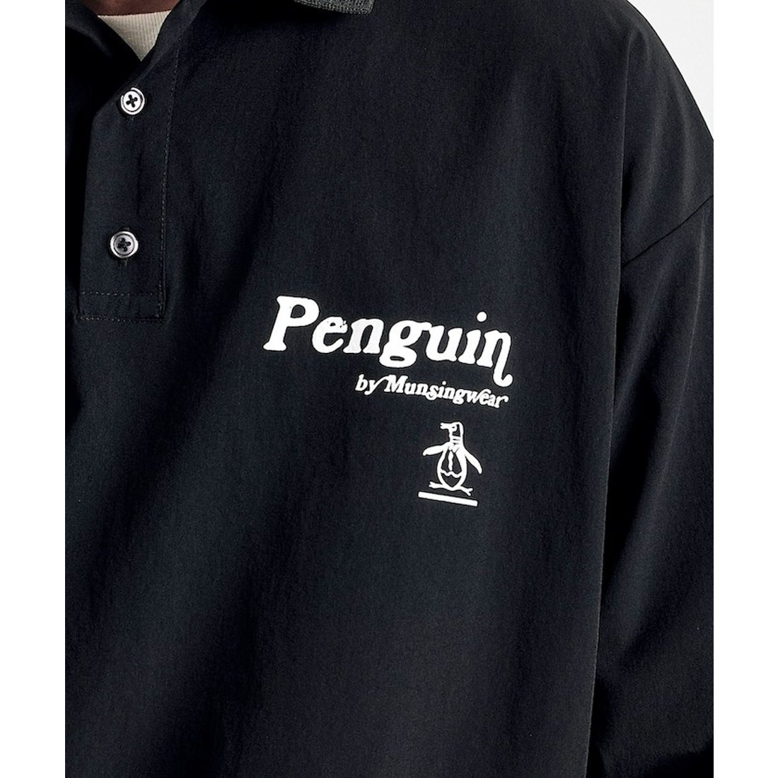 penguin BY MUNSINGWEAR サコッシュ付きナイロンセットアップ