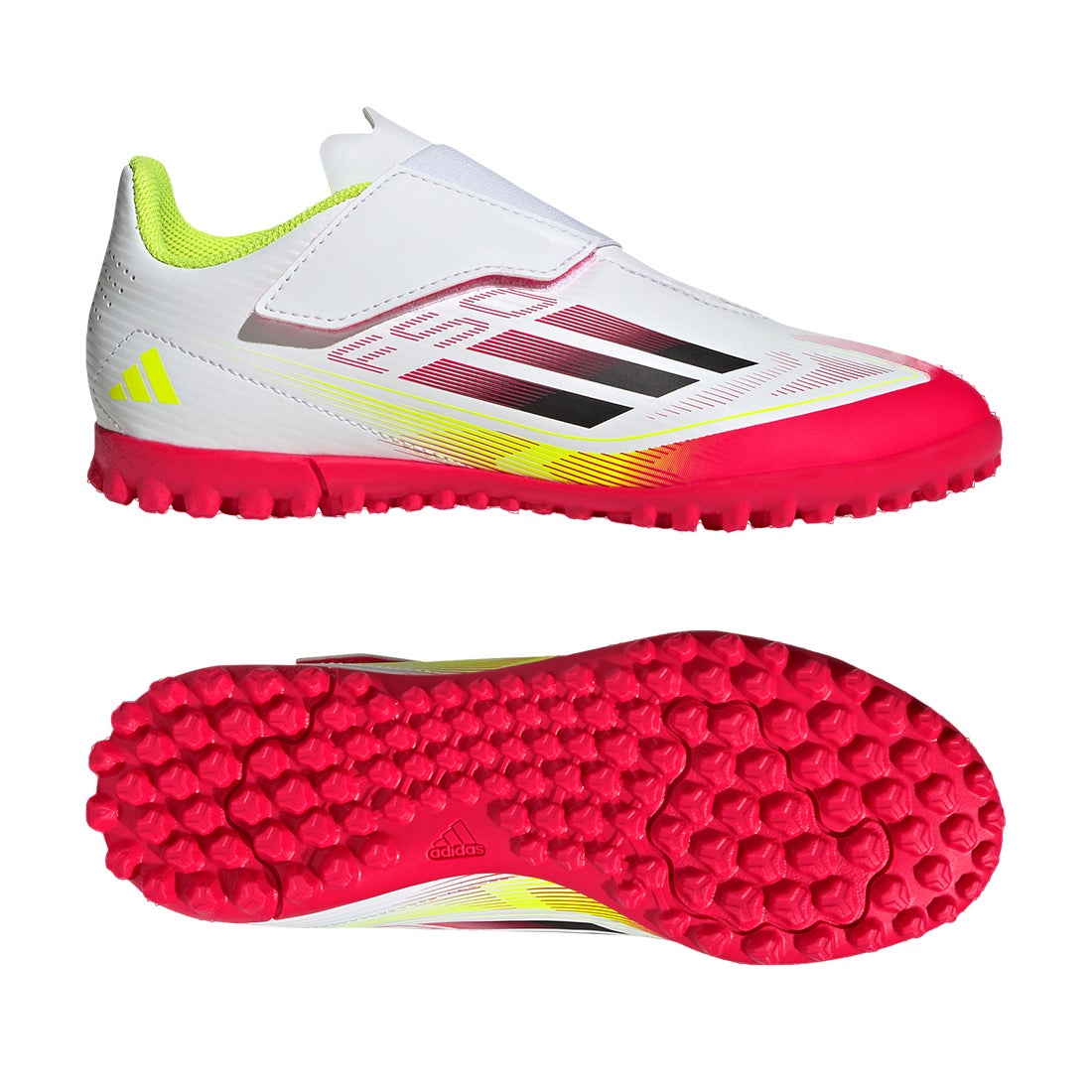 adidas アディダス F50 CLUB VEL TF ジュニア(ホワイト/レッド