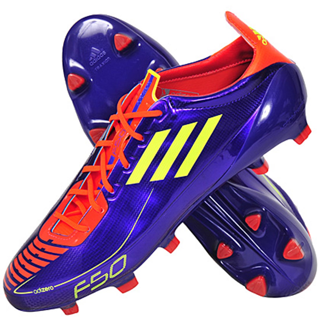 adidas アディダス F50 アディゼロ X-TRX FG（パープル) G40339