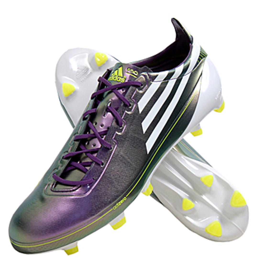 adidas アディダス F50 アディゼロ TRX FG(パープル×ホワイト) G16996