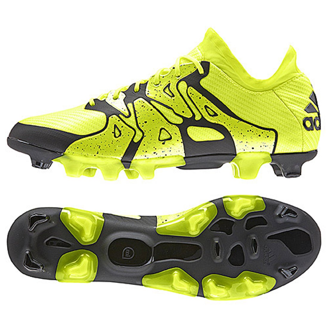adidas アディダス エックス 15.1-ジャパン HG(蛍光イエロー×ブラック