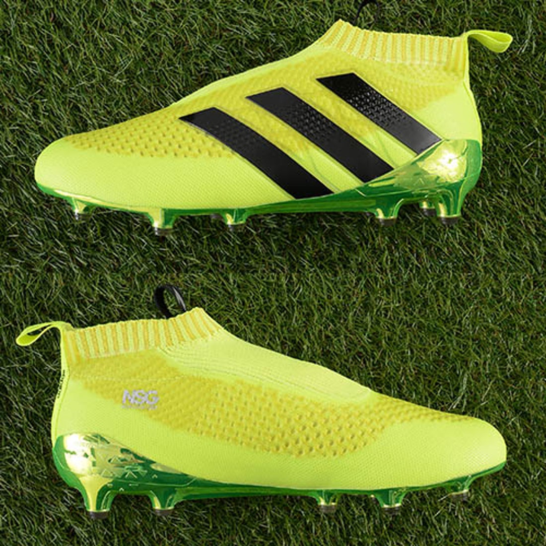 adidas アディダス エース 16+ ピュアコントロール FG/AG(イエロー