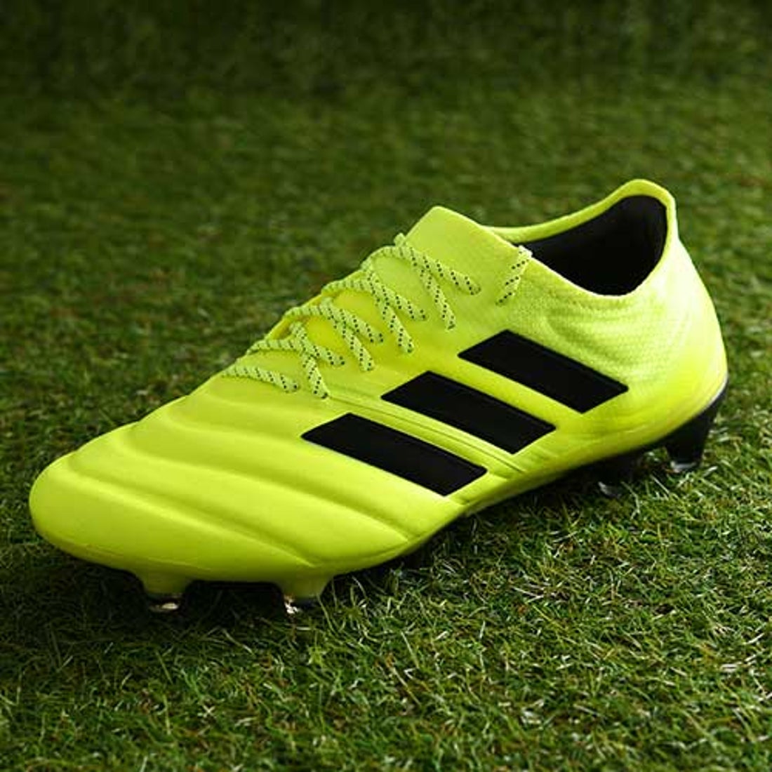 adidas アディダス コパ 19.1 FG(イエロー×ブラック) F35519 ソーラー