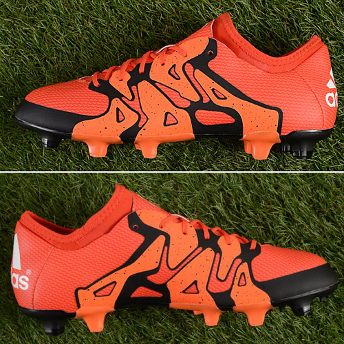 adidas アディダス エックス 15.1 FG/AG(オレンジ×ブラック) S83148