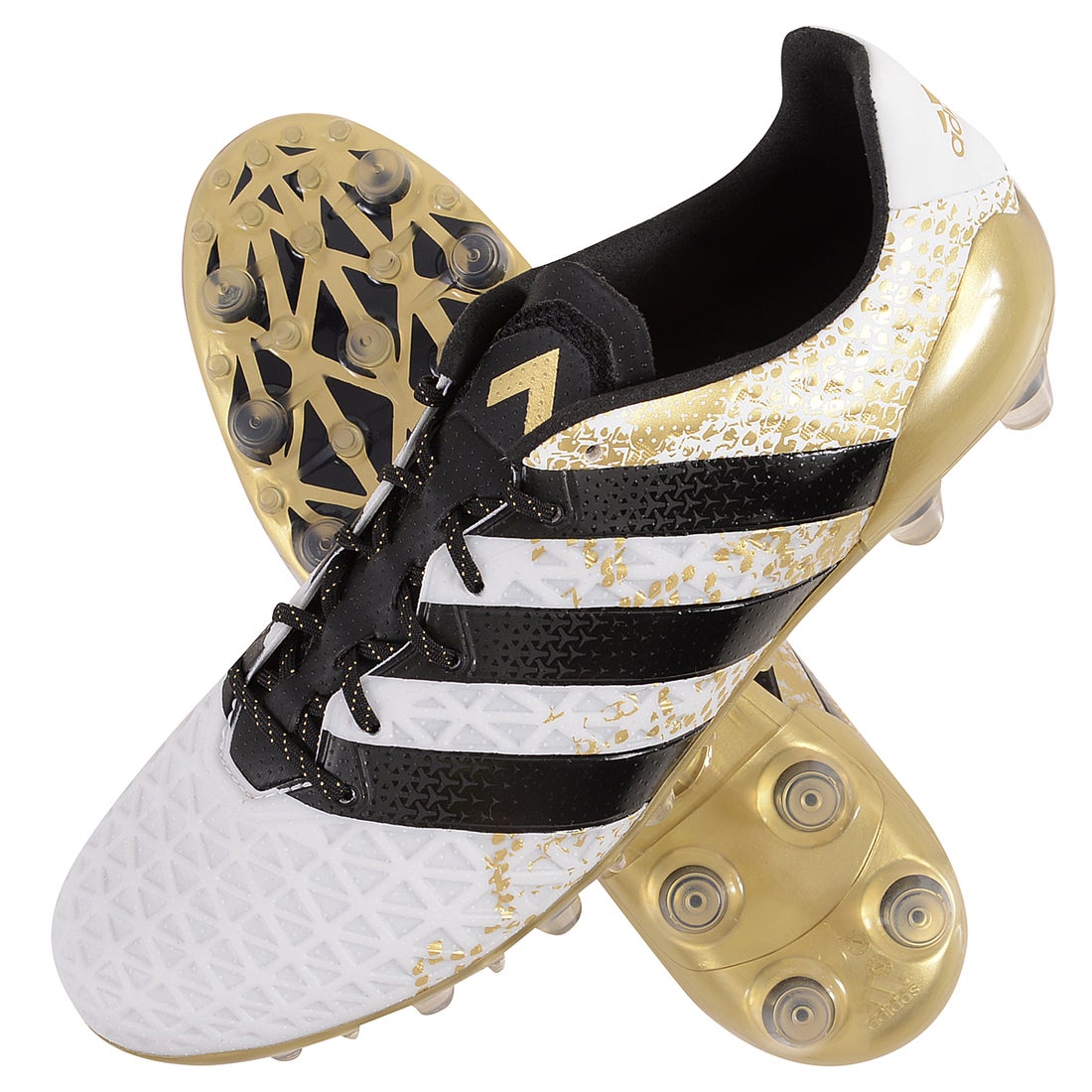 adidas アディダス エース 16.1-ジャパン HG(ホワイト×ゴールド) KDR77