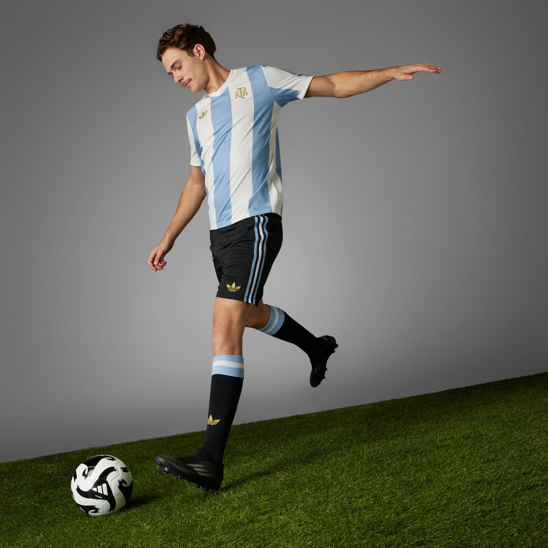 adidas アルゼンチン代表 50th アニバーサリー ユニフォーム 半袖
