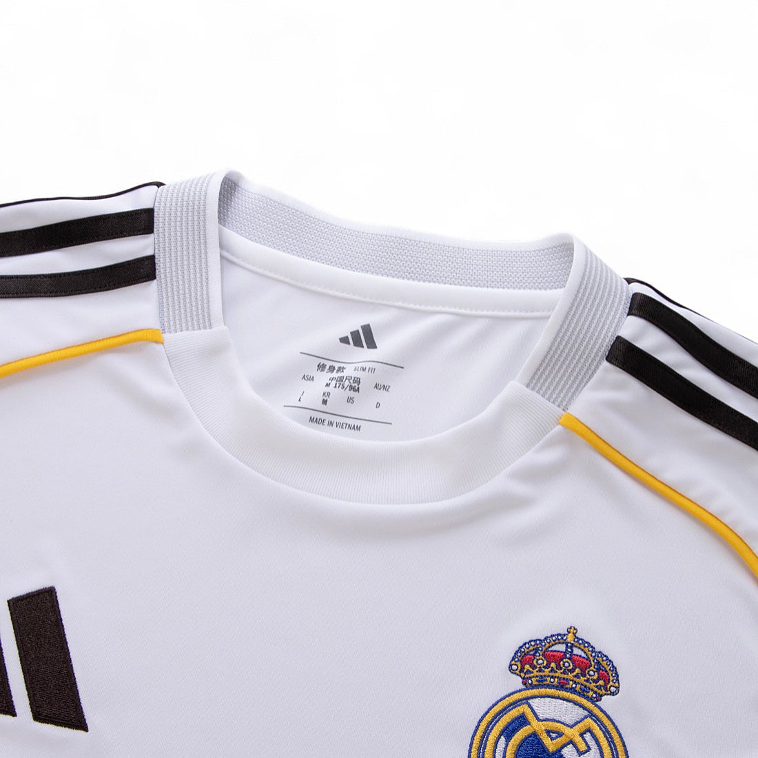 adidas レアルマドリード 25/26 ユニフォーム ホーム 長袖 レプリカ