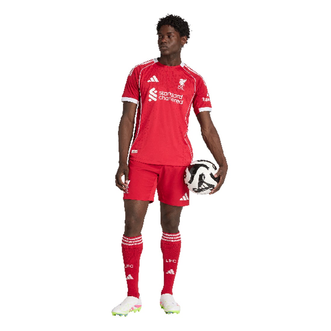 adidas リバプール 25/26 ユニフォーム ホーム 半袖 オーセンティック