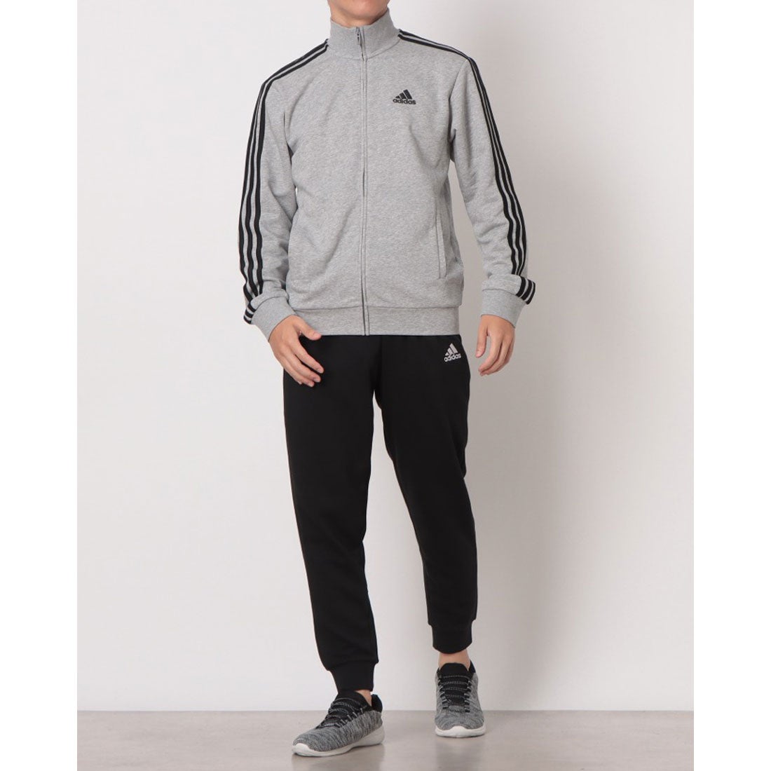 アディダス adidas メンズ ジャージ上下セット ベーシック スリー