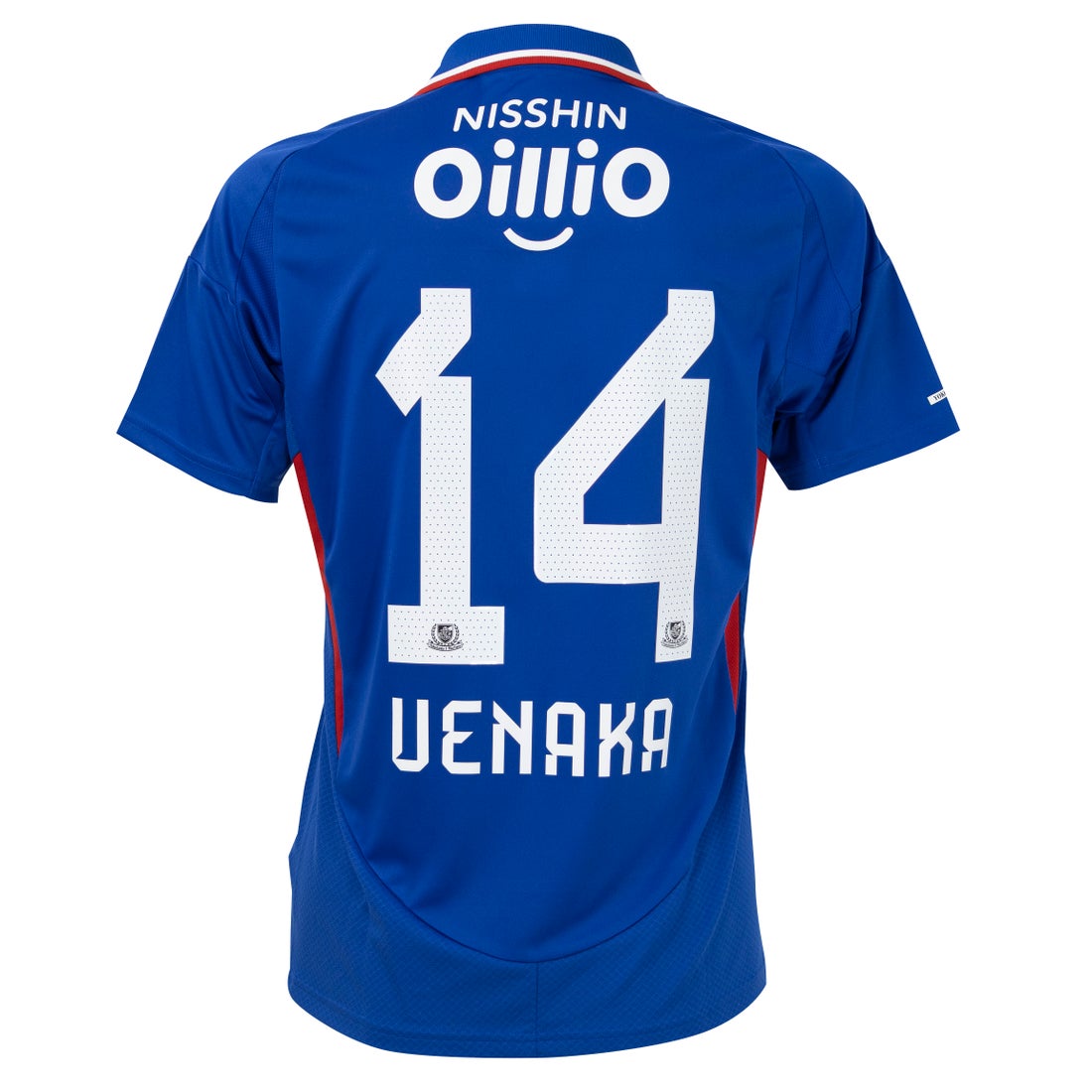 adidas 横浜F・マリノス 2025 ユニフォーム ホーム 半袖 #14.植中朝日