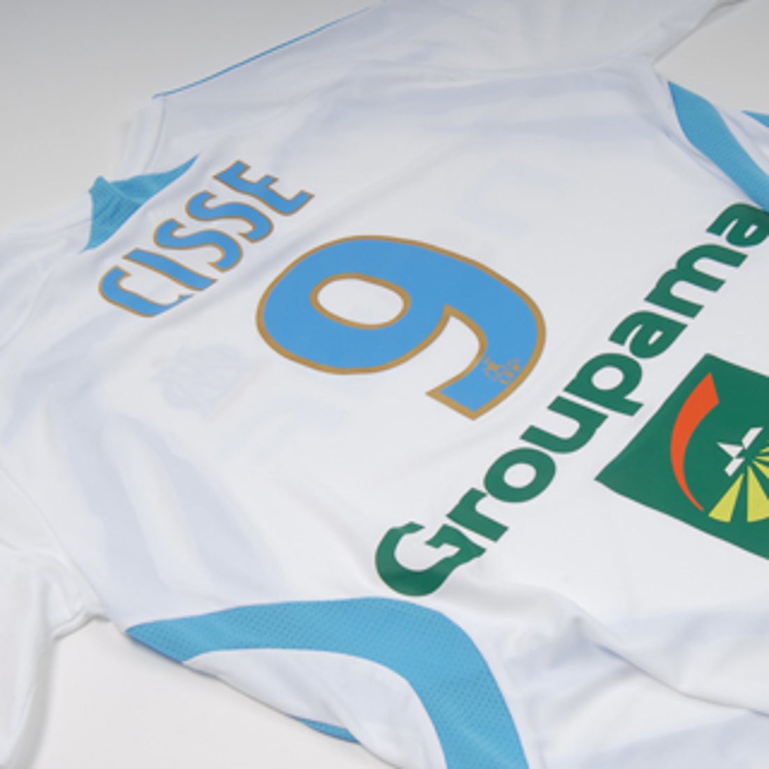 adidas オリンピックマルセイユ 07/08 ユニフォーム ホーム半袖 フル