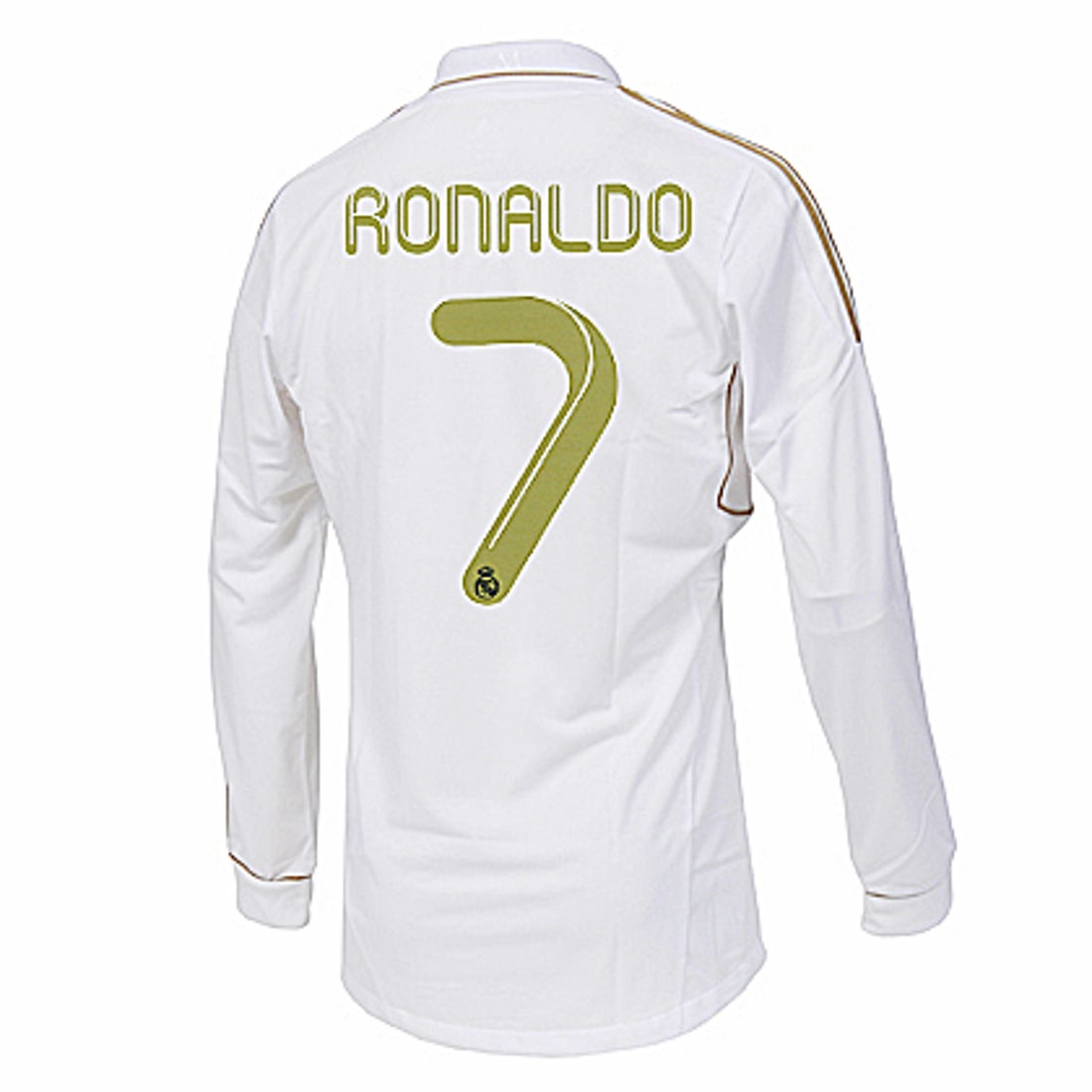 adidas レアルマドリード 11/12 ユニフォーム ホーム 長袖 ▽#7