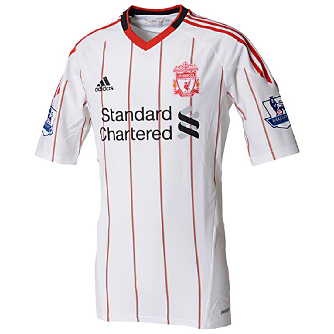 adidas リバプール 10/11 ユニフォーム アウェイ 半袖 プレミアバッチ