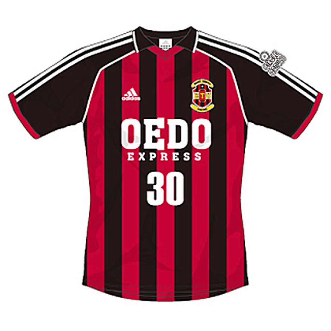 adidas ETU(ジャイアントキリング) ユニフォーム ホーム 半袖 #30.殿山