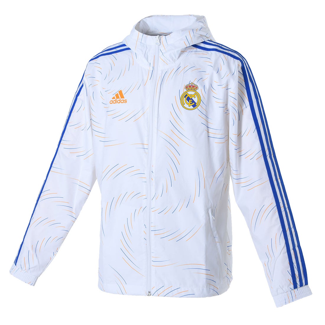 adidas レアルマドリード 21/22 ウィンドブレーカー(ホワイト) BQ108