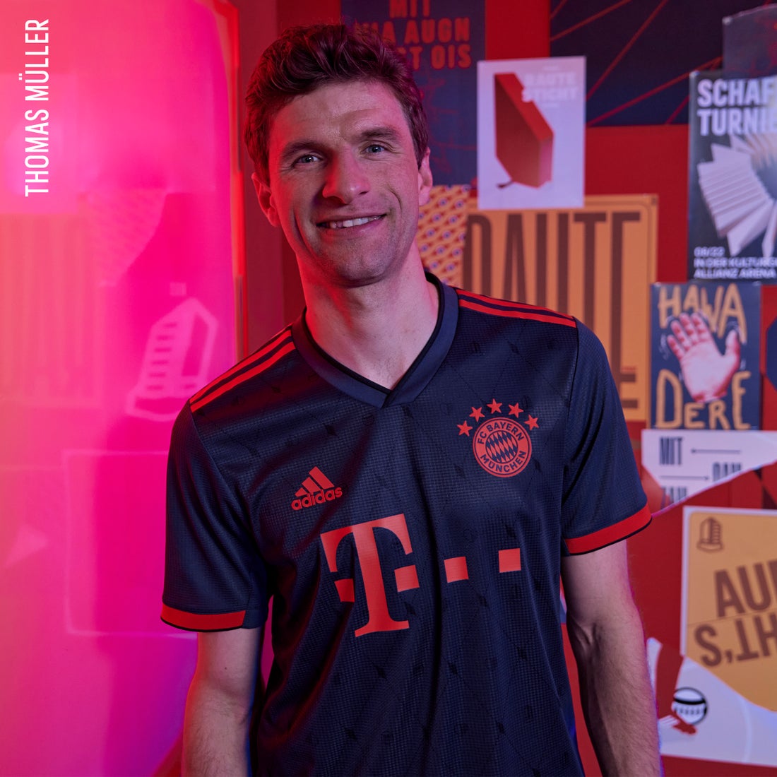 adidas バイエルンミュンヘン 22/23 ユニフォーム サード 半袖