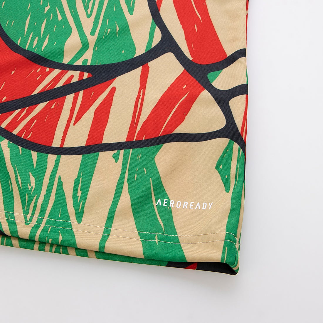 adidas アーセナル 24/25 プレマッチシャツ(レッド×ブラック×グリーン