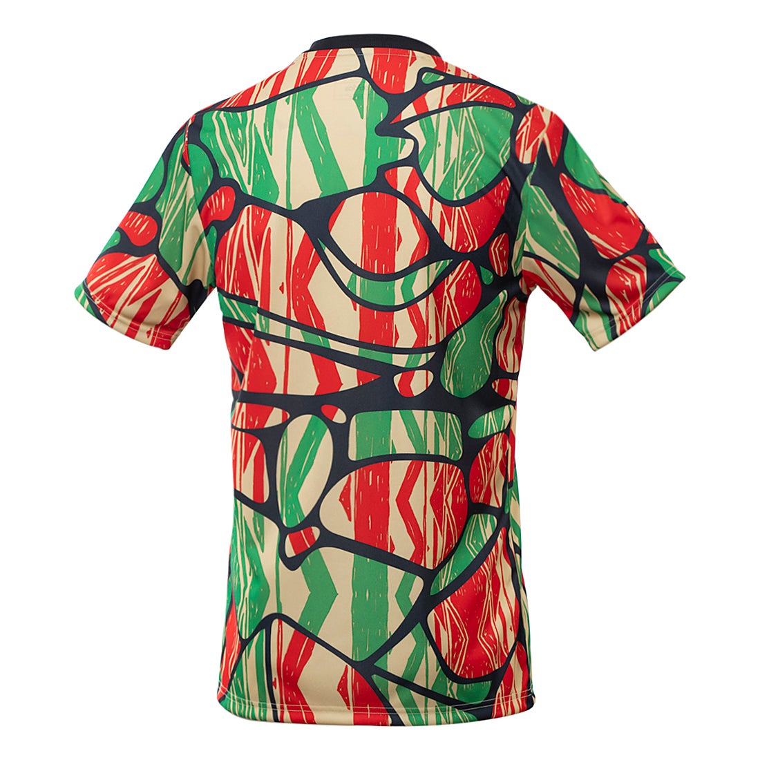 adidas アーセナル 24/25 プレマッチシャツ(レッド×ブラック×グリーン