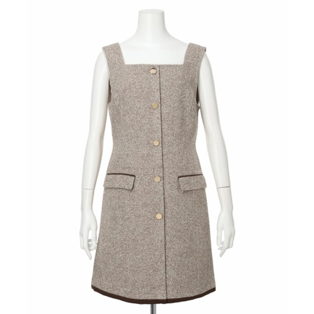 アプワイザー・リッシェ Apuweiser-riche スクエアネックミニ