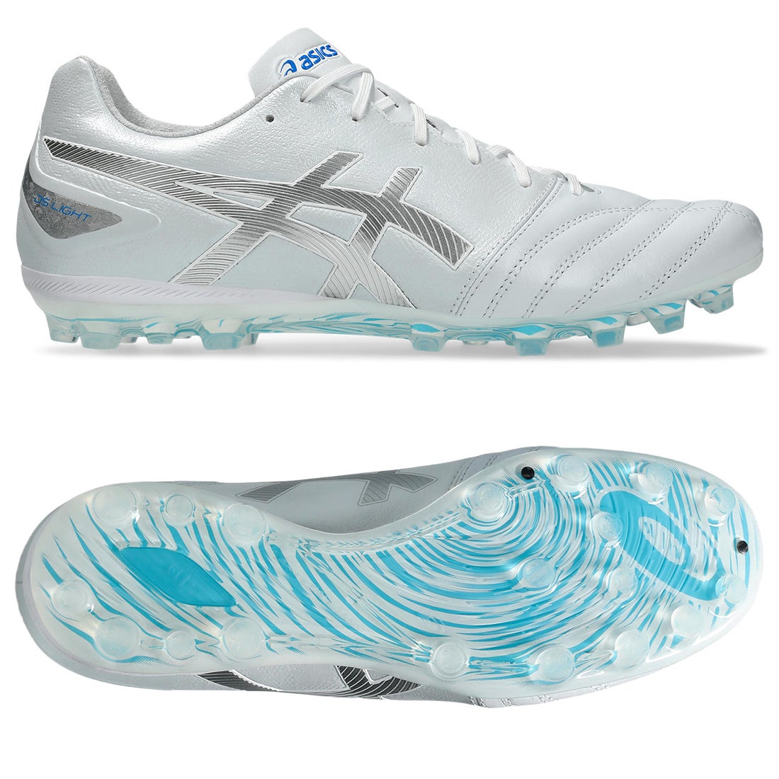 ASICS アシックス DS LIGHT PRO AG(ホワイト×シルバー) 1103A096 104