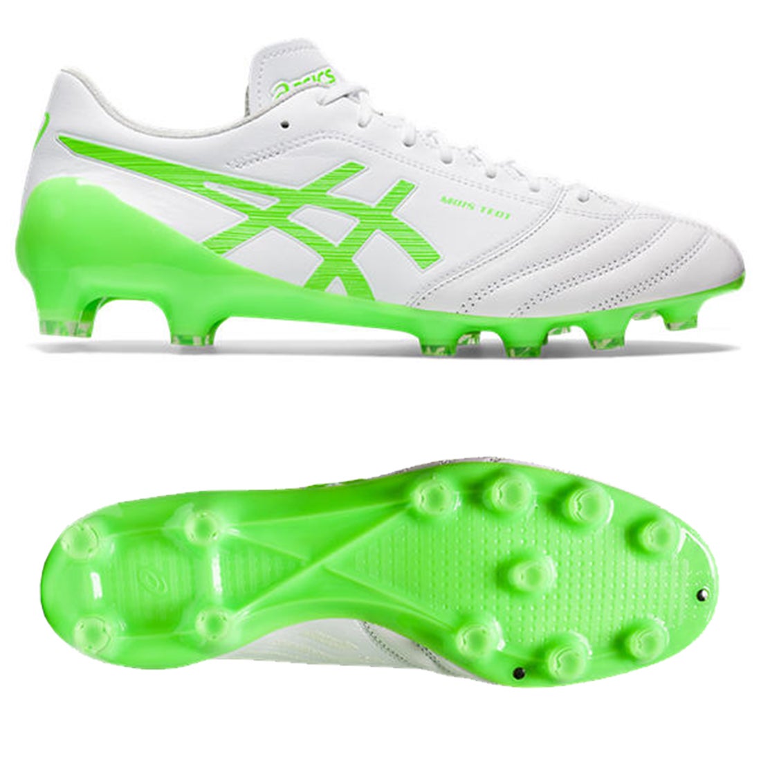 ASICS アシックス DS LIGHT X-FLY 4(ホワイト×グリーン) 1101A006 123