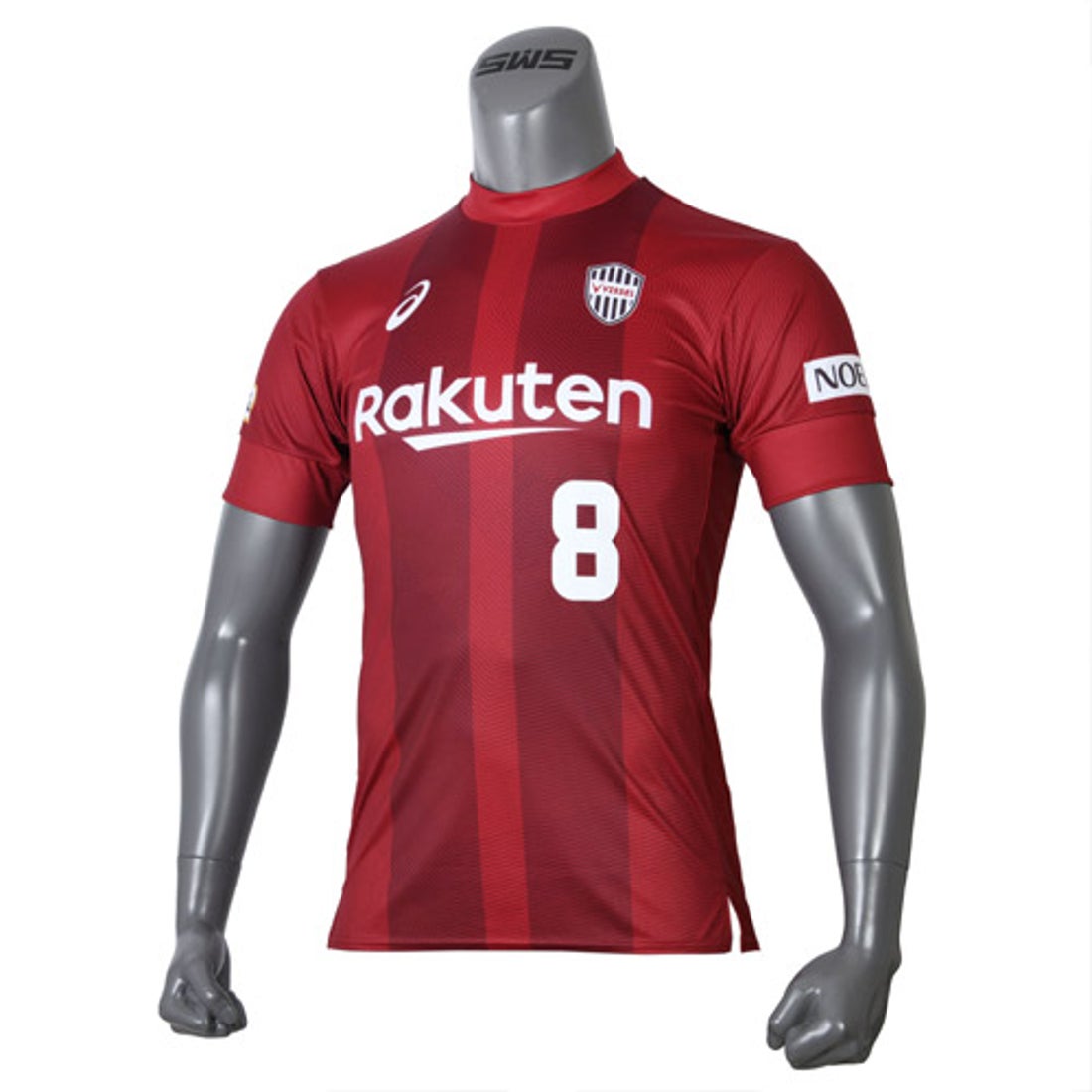 ASICS ヴィッセル神戸 2018 ユニフォーム ホーム 半袖 レプリカ #8