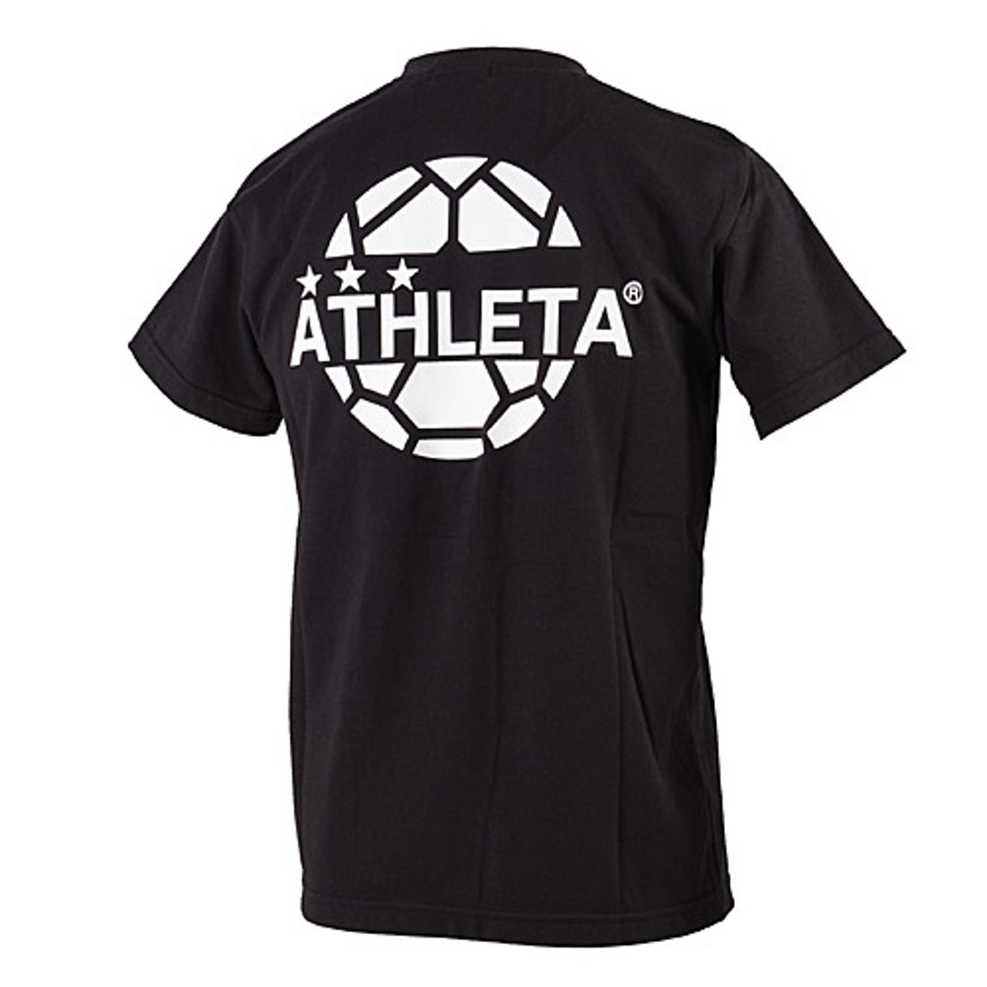 ATHLETA アスレタ 定番ロゴTシャツ 半袖(ブラック) 03015M BLK