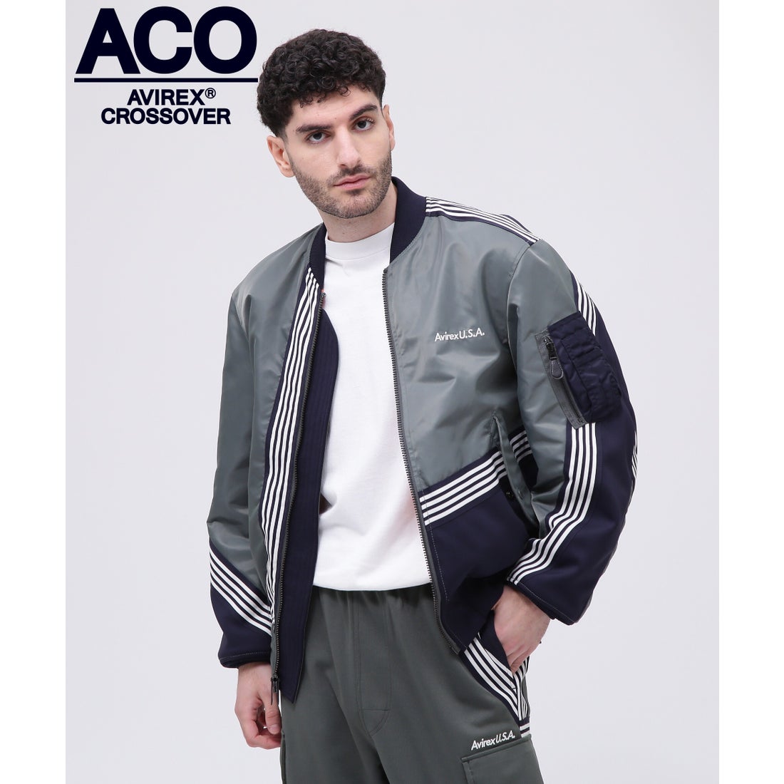 アヴィレックス AVIREX 《CROSSOVER》MA－1 / MA－1 クロスオーバー