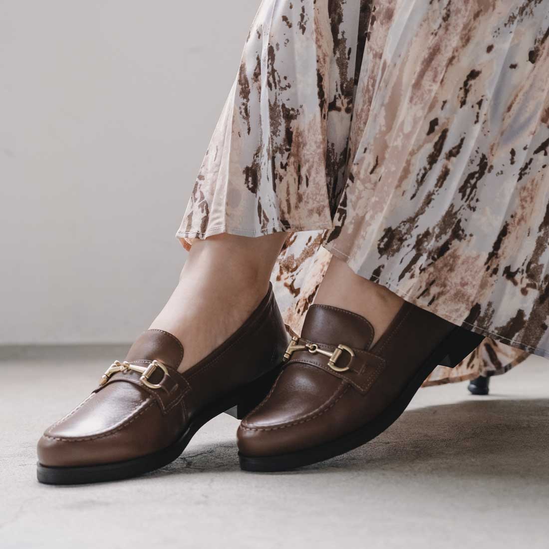 ボントレ BONTRE ビットローファー （ブラウン） -靴＆ファッション