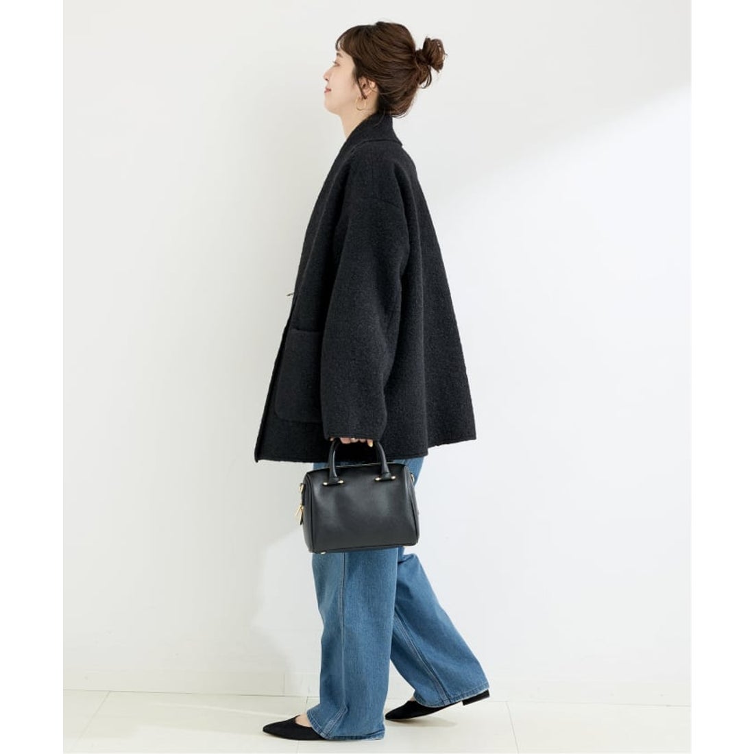 ベーセーストック B.C STOCK 《追加》ブークレージャージ着流しコート