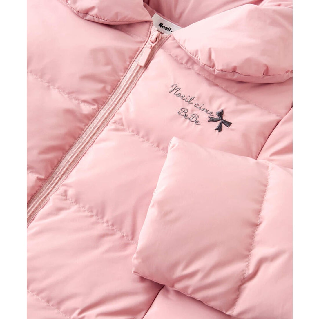 ノイユ エーム ベベ Noeil aime BeBe タフタバックリボンAラインダウン