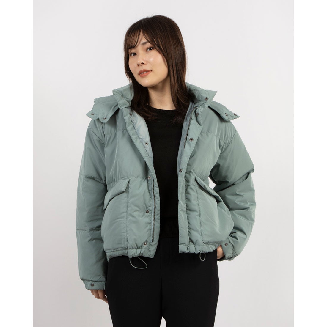 セポ Cepo 2WAYエアコンダウンジャケット （グリーン） - ファッション