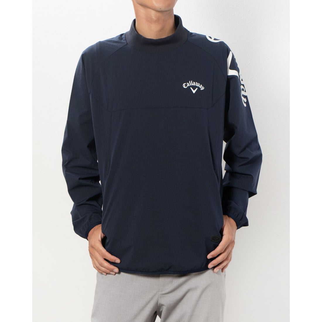 キャロウェイ Callaway メンズ ゴルフ 長袖ウインドブレーカー プル