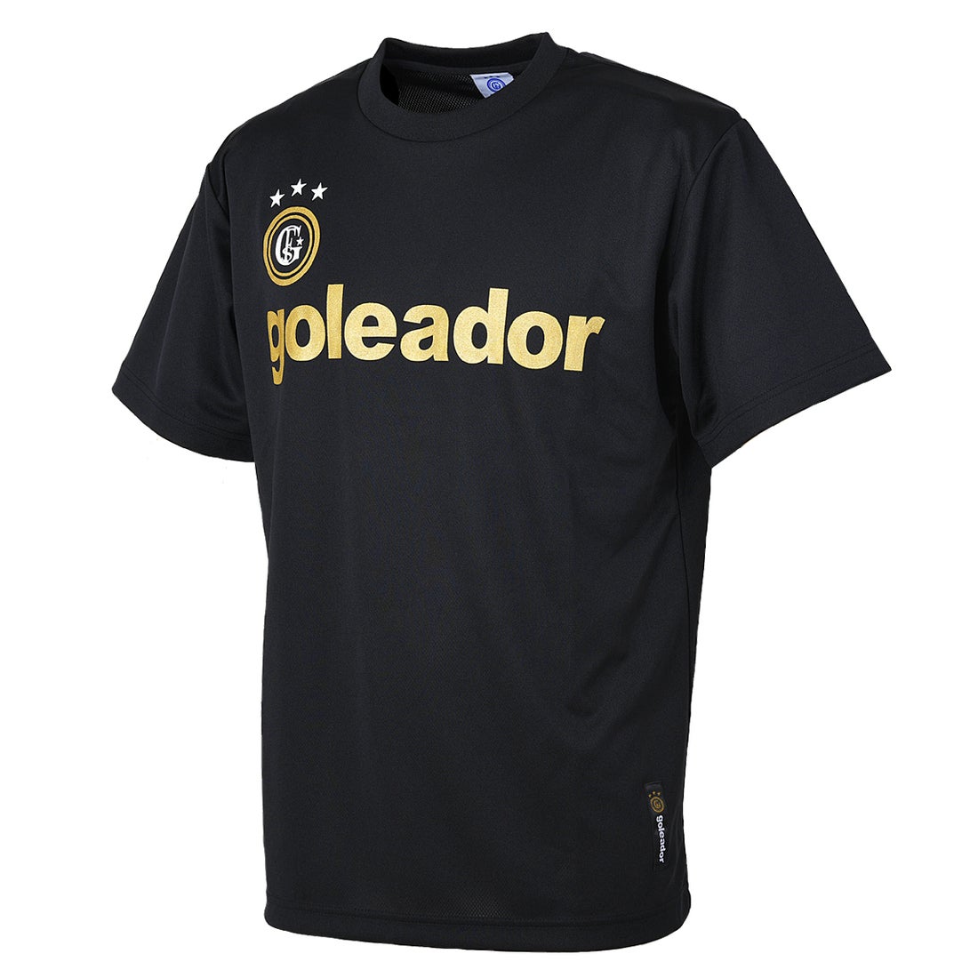 goleador ゴレアドール ベーシックプラTシャツ 半袖 ジュニア(ブラック