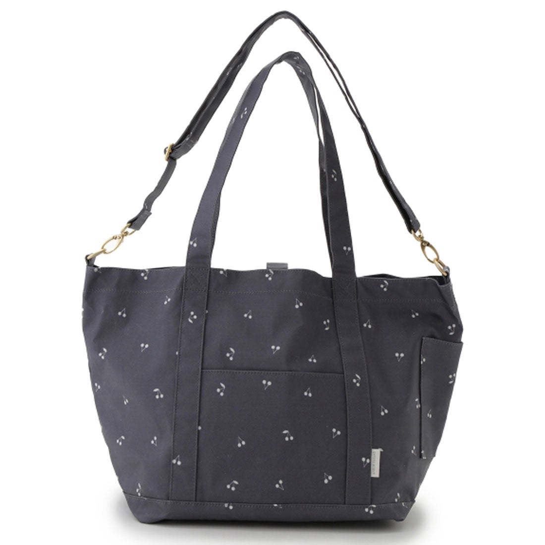 ジェラートピケ gelato pique チェリーモチーフママバッグ （ネイビー