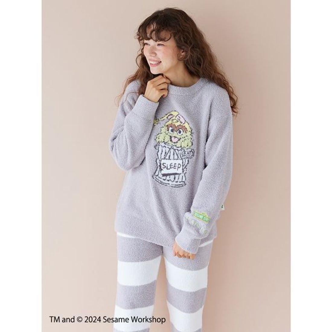 ジェラートピケ gelato pique 【SESAME STREET】モチーフジャガード