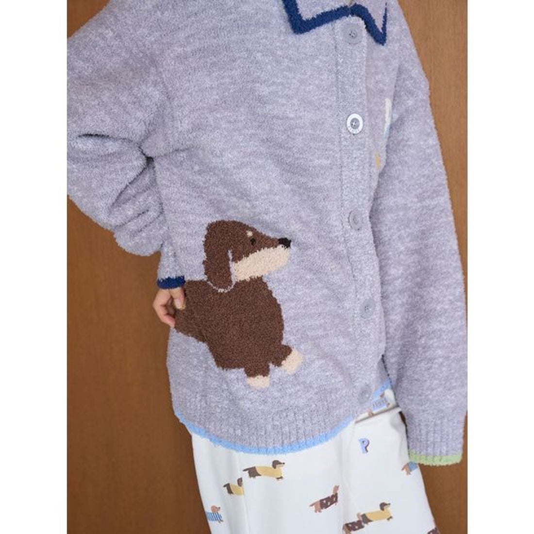 ジェラートピケ gelato pique ベビモコダックスフンドジャガード