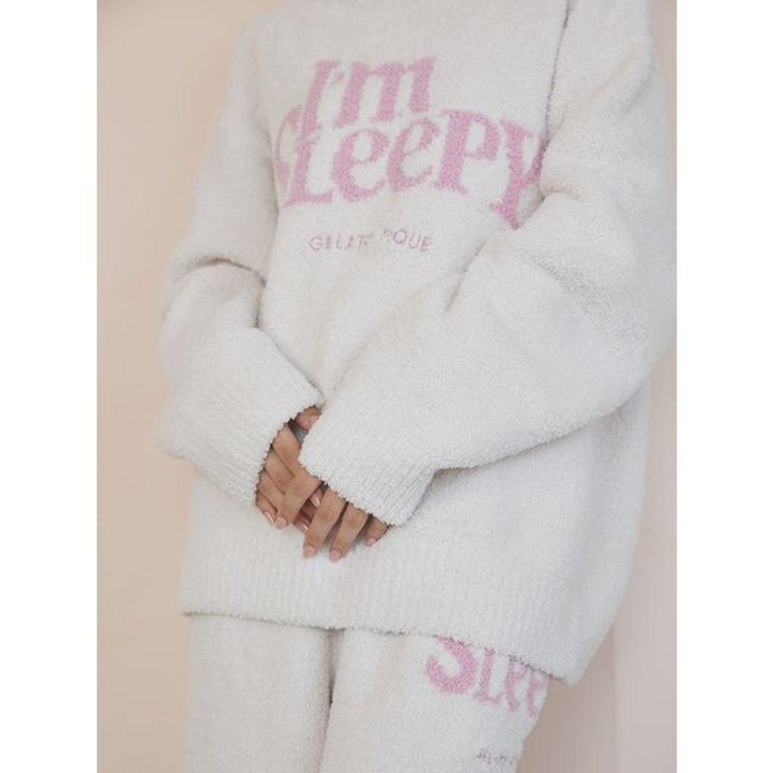 ジェラートピケ gelato pique パウダースリーピーロゴジャガードプル