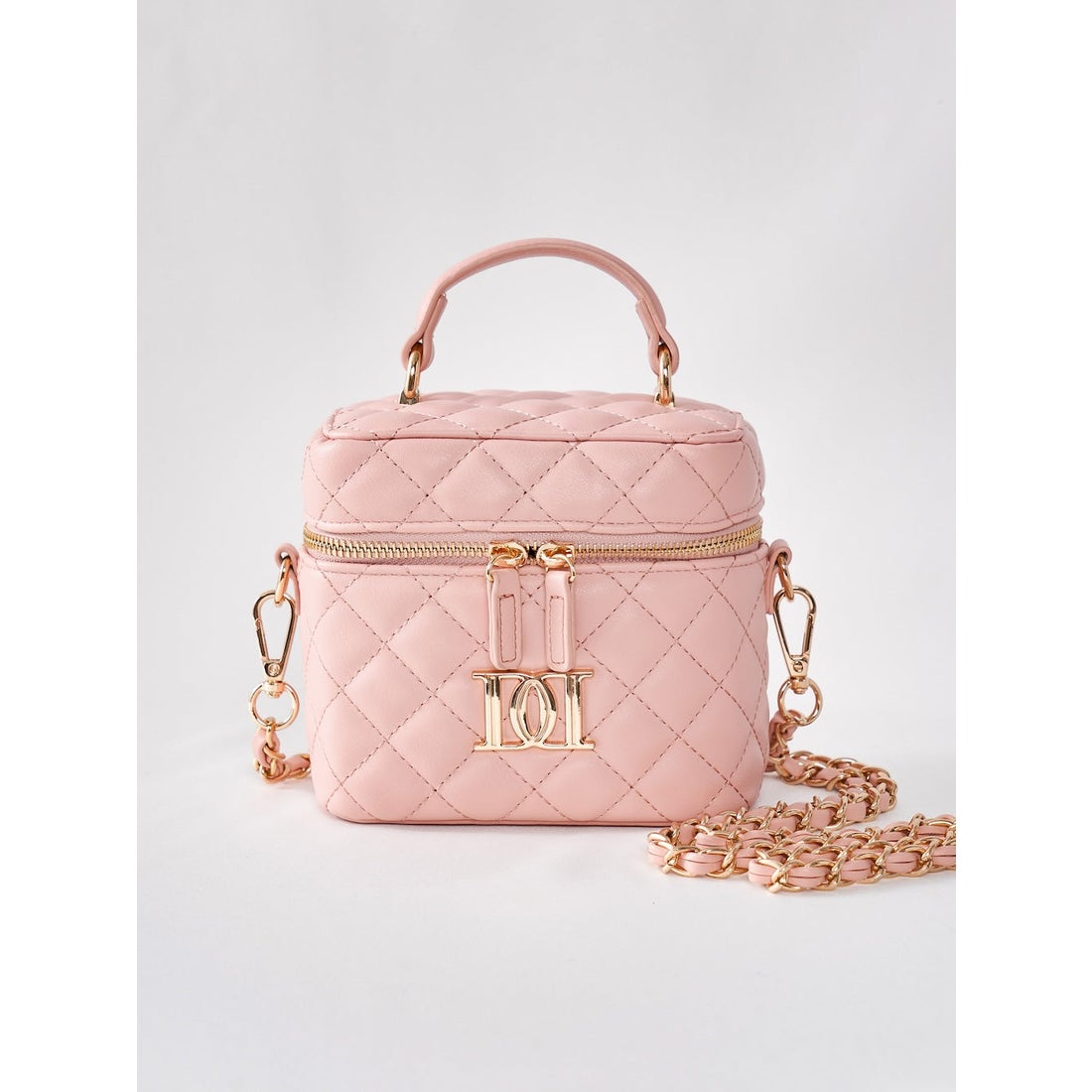 ダーリッチ Darich 【ゴールドパーツ】キルティングスクエアミニバッグ